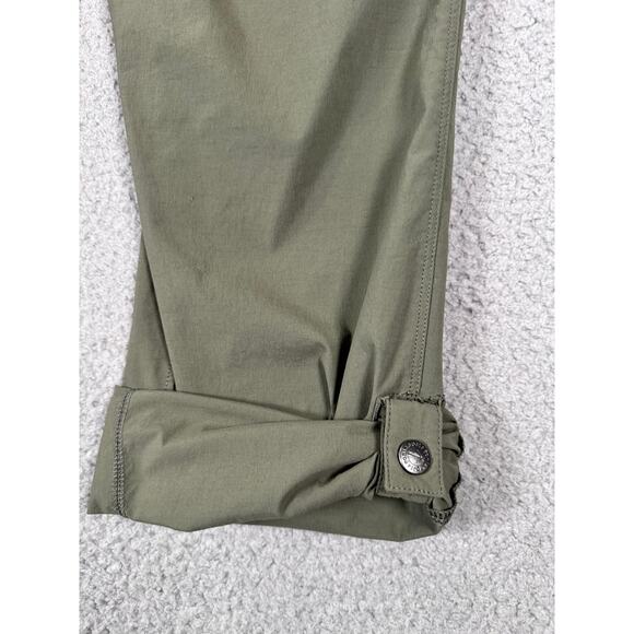 Patagonia Quandary Pants Women's 6 Green Hiking Gorpcore Convertible Outdoor - Picture 4 of 13